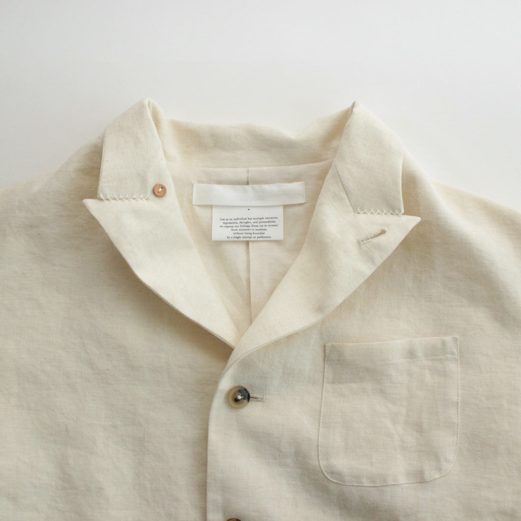 かたる月 logger jacket #ecru [TLF-224-jk002-vlw]