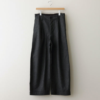 HW wide trousers #Dark grey [232508]