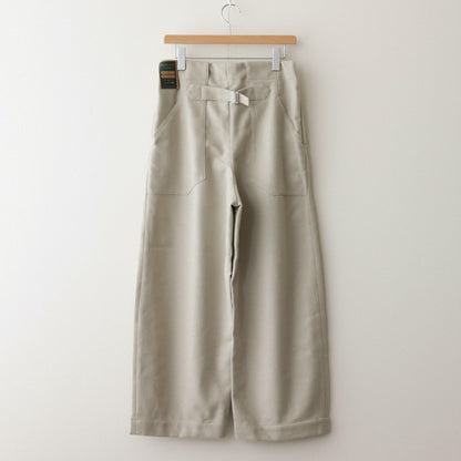 HW wide trousers #Light grey [232508]