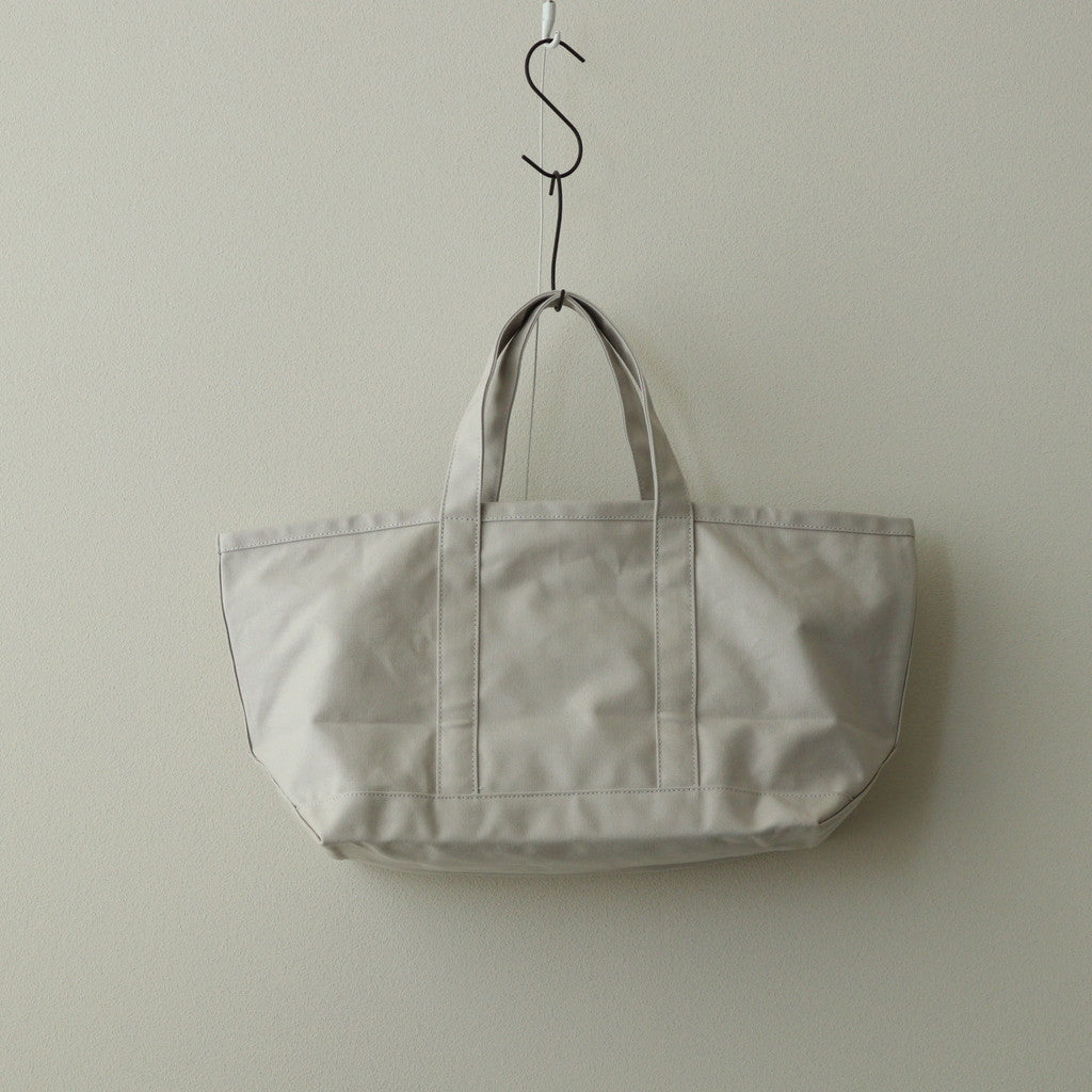 TOTE BAG (L) #light gray [no.6740]