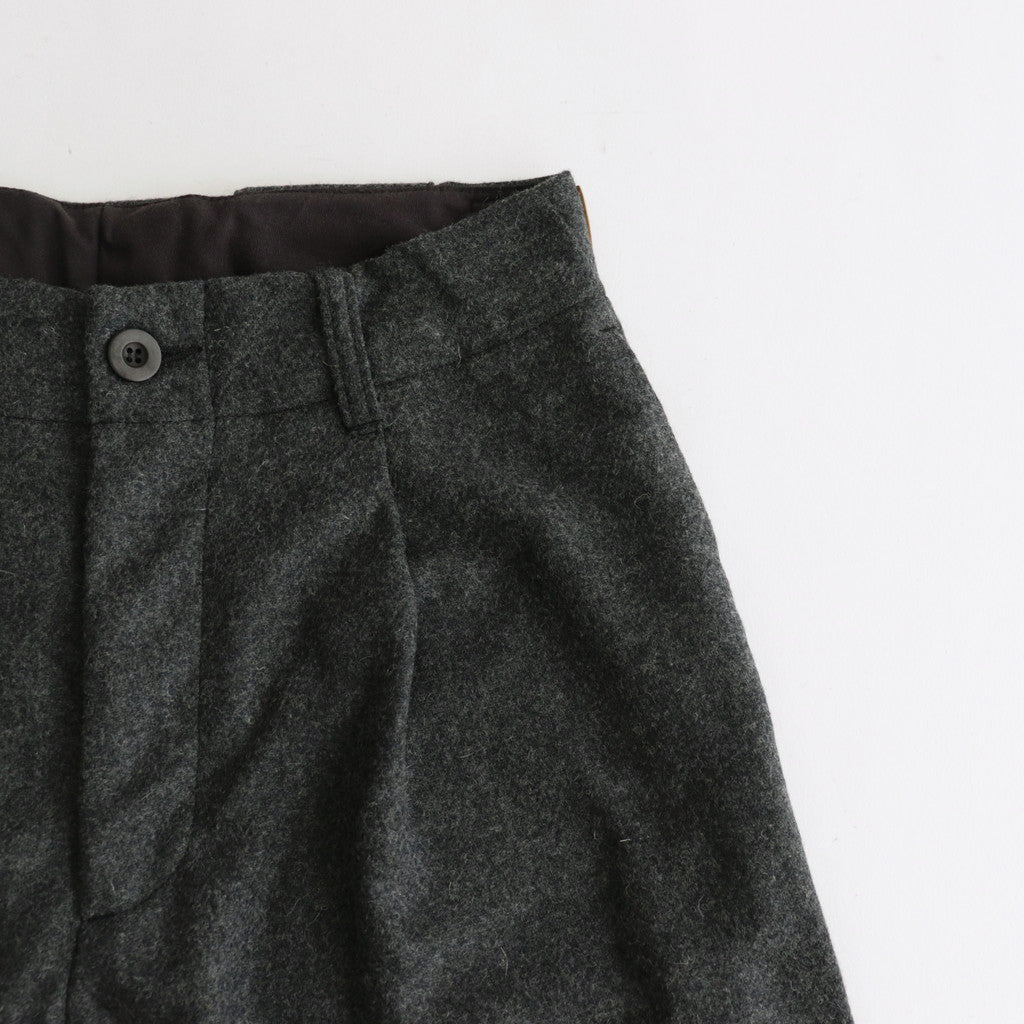 HW wide trousers #Dark grey [232508]
