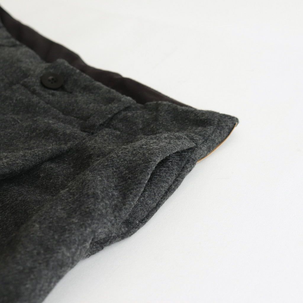 HW wide trousers #Dark grey [232508]