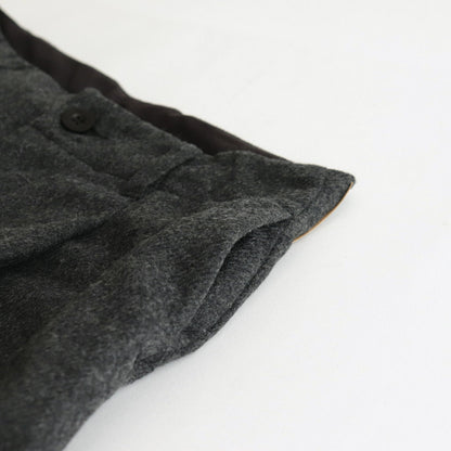 HW wide trousers #Dark grey [232508]