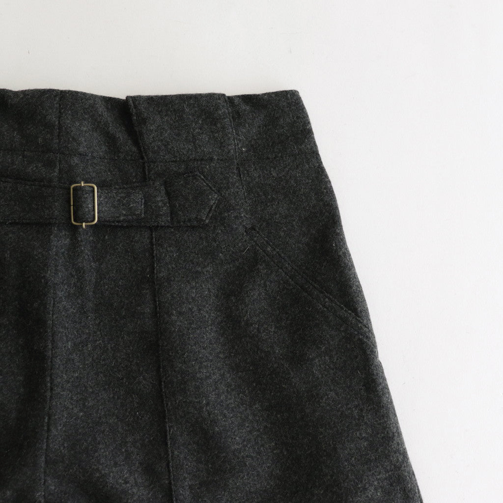 HW wide trousers #Dark grey [232508]