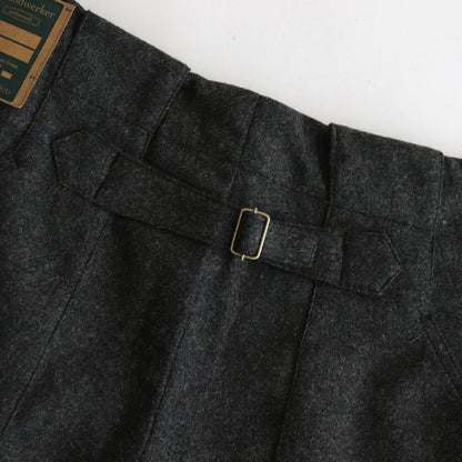 HW wide trousers #Dark grey [232508]