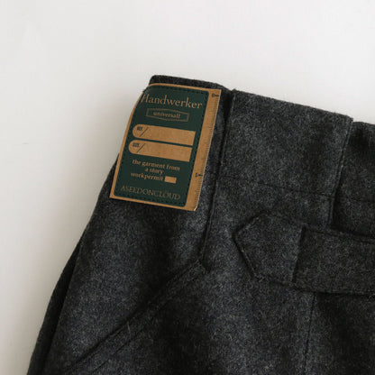 HW wide trousers #Dark grey [232508]