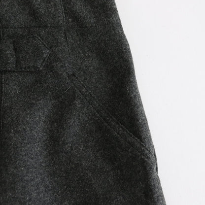 HW wide trousers #Dark grey [232508]