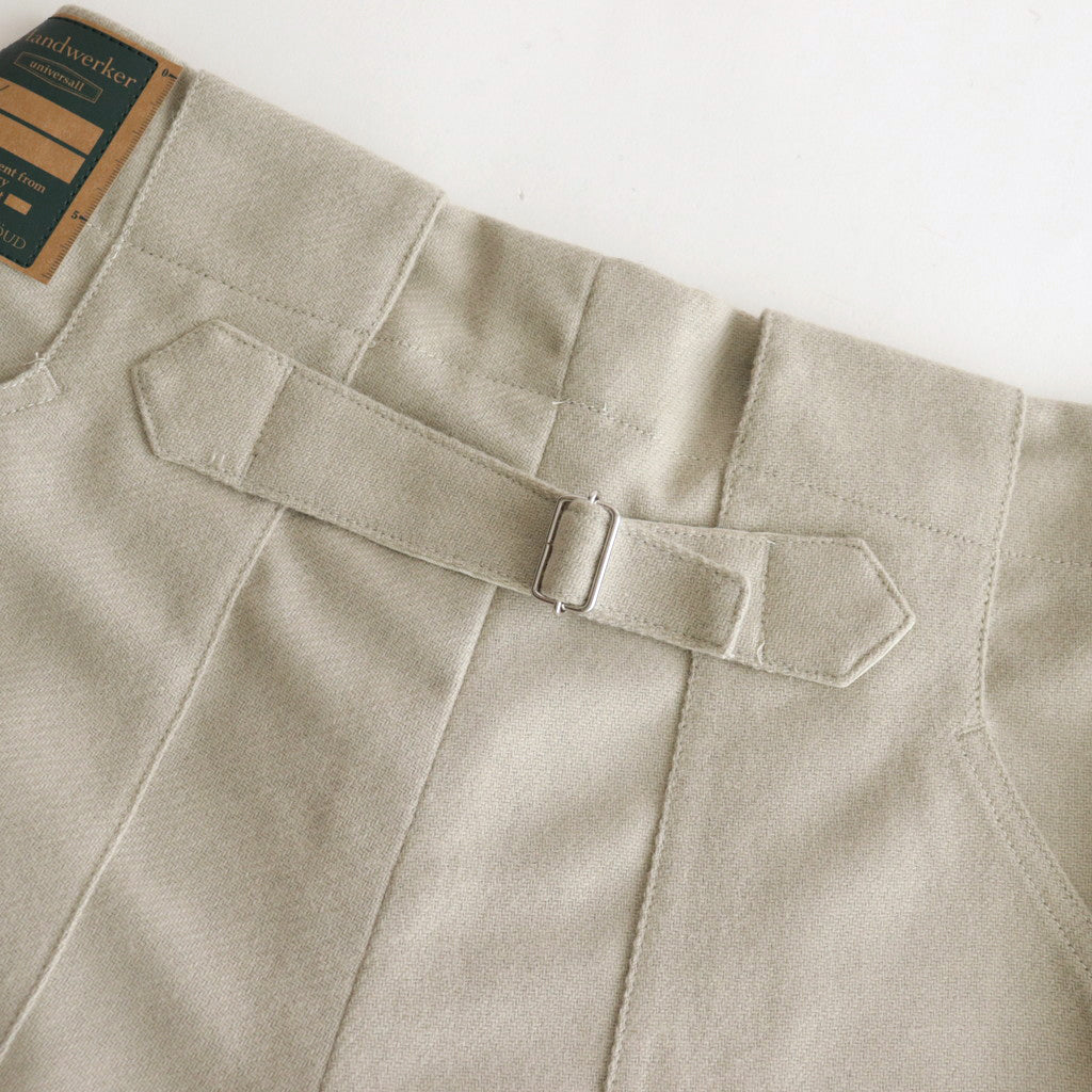 HW wide trousers #Light grey [232508]