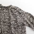 WILD BERRY BACK BUTTON SMOCK #FLAX [no.6639]