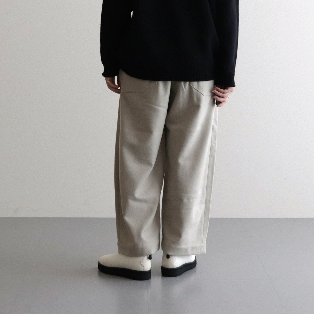 HW wide trousers #Light grey [232508]