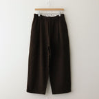 Original wool herringbone tuck PT #024 Brown herringbone [TS223PT075]