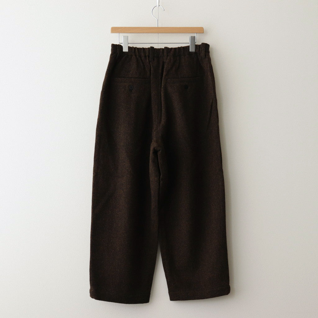 Original wool herringbone tuck PT #024 Brown herringbone [TS223PT075]