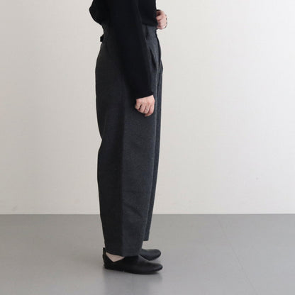 HW wide trousers #Dark grey [232508]