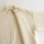 PILE KNIT CARDIGAN #WHITE [no.6491]