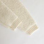 PILE KNIT CARDIGAN #WHITE [no.6491]