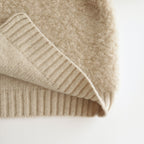 PILE KNIT CARDIGAN #WOOD BEIGE [no.6491]
