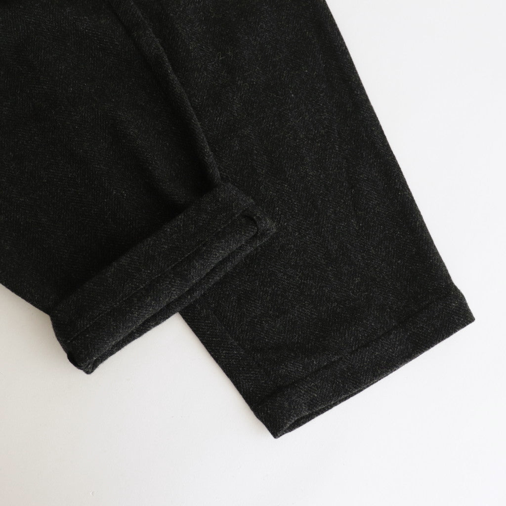Original wool herringbone tuck PT #250 Black herringbone [TS223PT075]