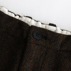 Original wool herringbone tuck PT #024 Brown herringbone [TS223PT075]
