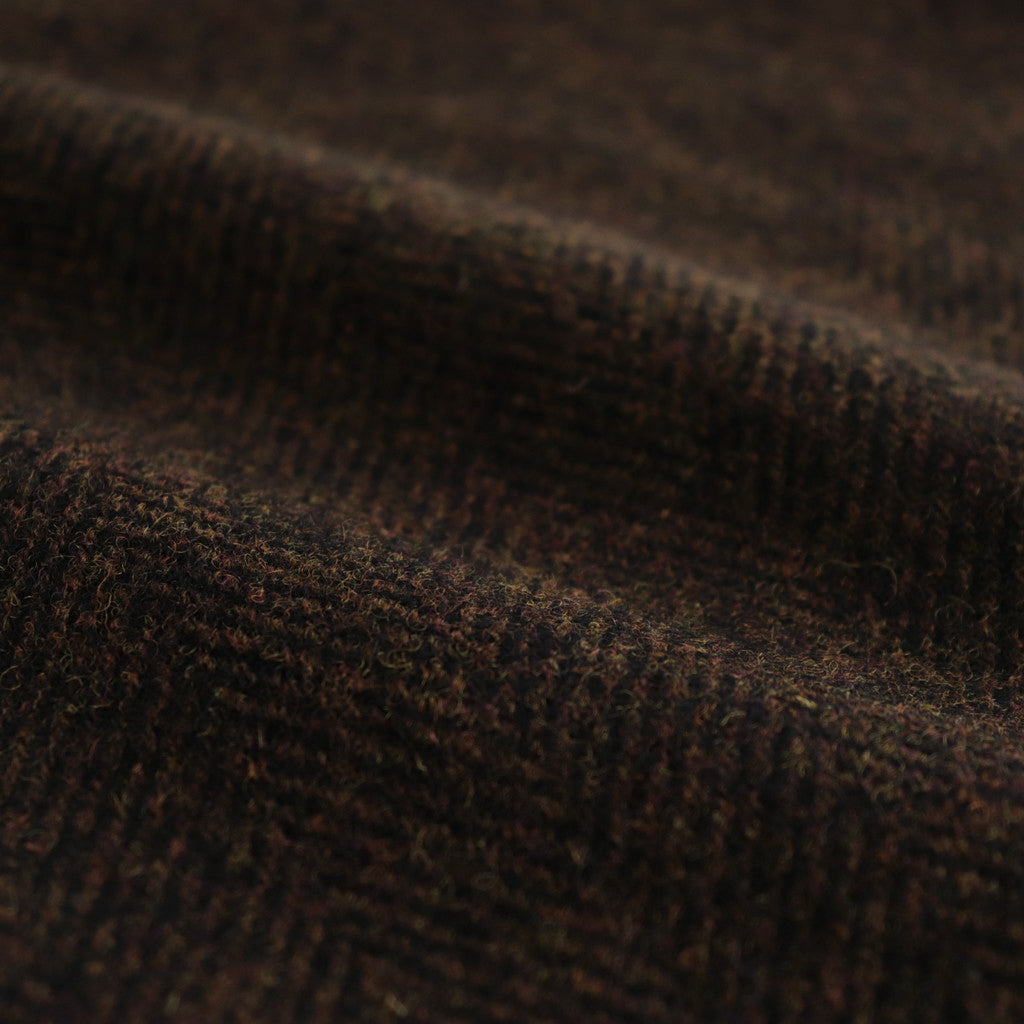 Original wool herringbone tuck PT #024 Brown herringbone [TS223PT075]