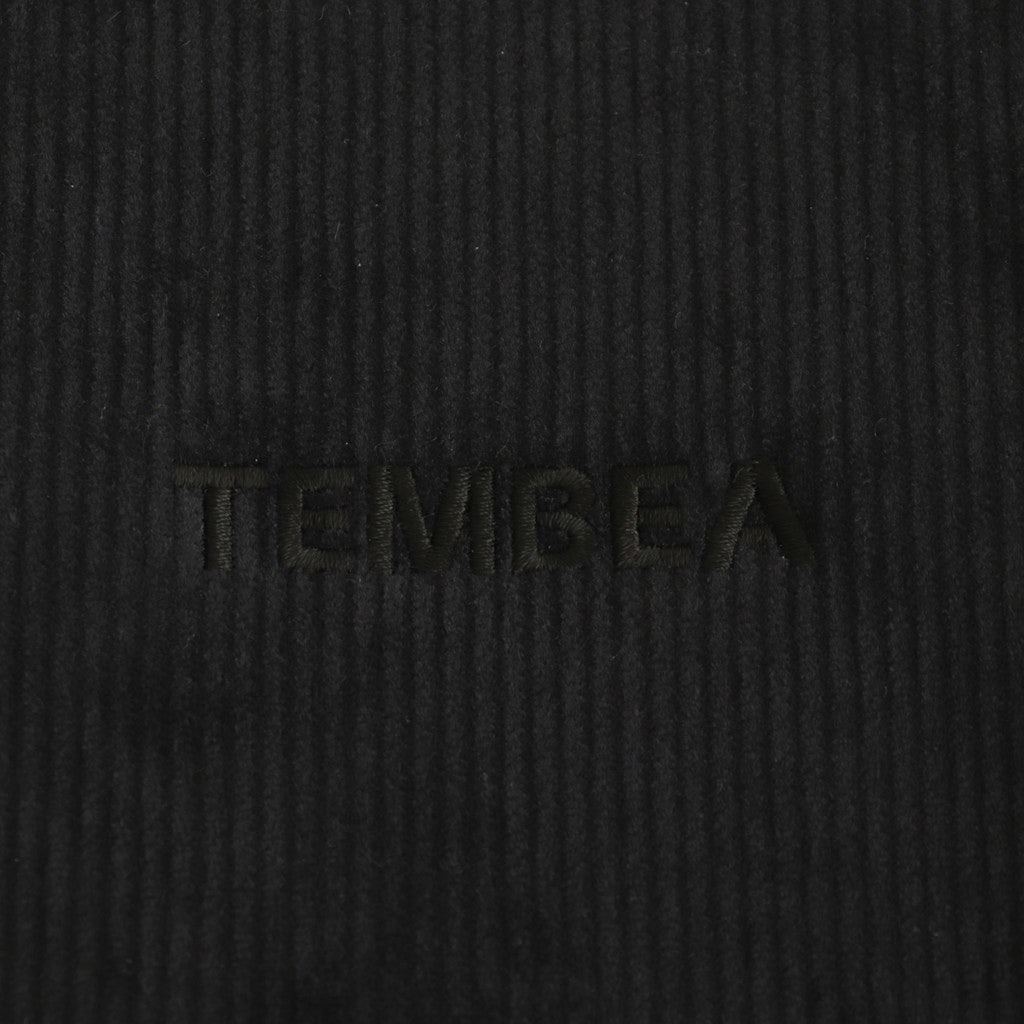 PAPER TOTE SMALL CORDUROY #BLACK [TMB-2286H]