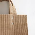 PAPER TOTE SMALL CORDUROY #BEIGE [TMB-2286H]