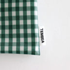 Drawstring bag POCHETTE GINGHAM #GREEN [TMB-2137A]