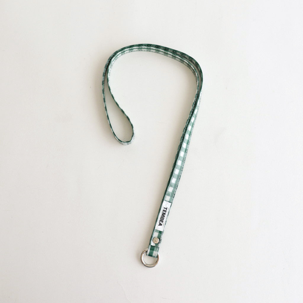 TASUKI STRAP LONG GINGHAM #GREEN [TMB-2353A]