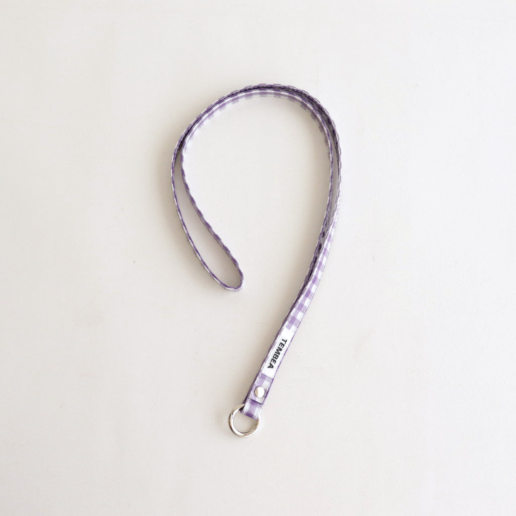 TASUKI STRAP LONG GINGHAM #PURPLE [TMB-2353A]