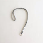 TASUKI STRAP LONG GINGHAM #BLACK [TMB-2353A]