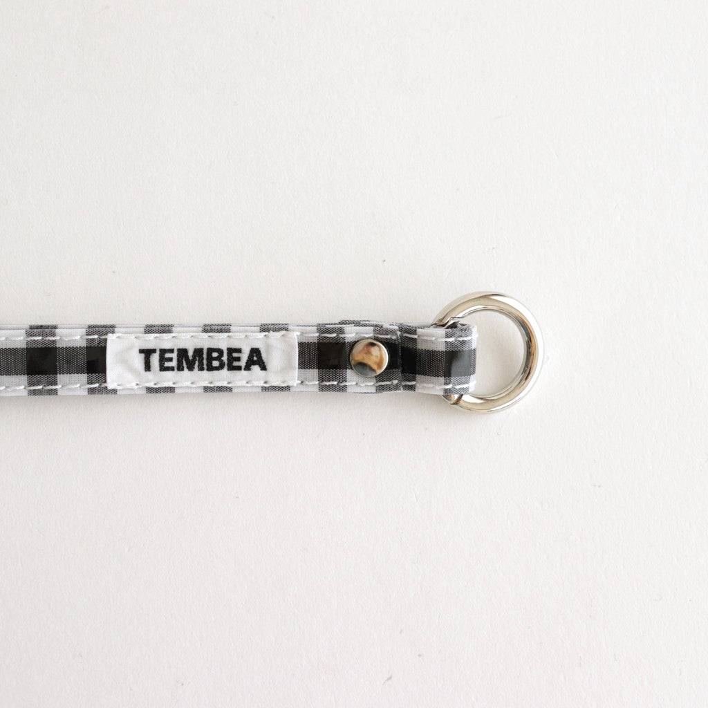 TASUKI STRAP LONG GINGHAM #BLACK [TMB-2353A]