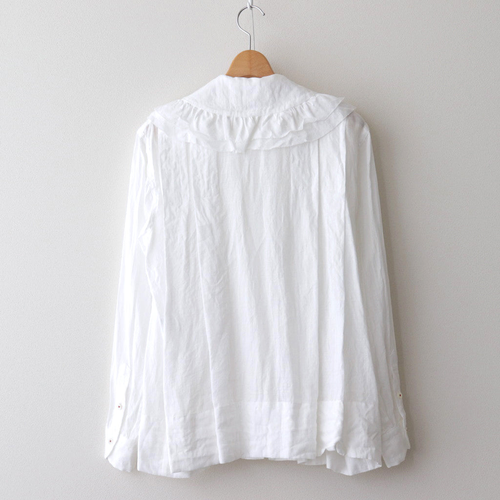 VENT BLOUSE #white [27-0030s]
