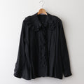 VENT BLOUSE #black [27-0030s]