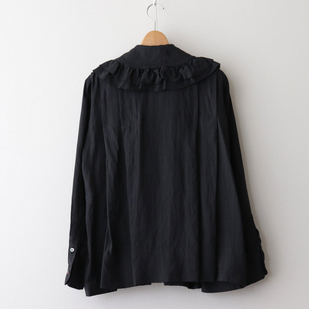 VENT BLOUSE #black [27-0030s]
