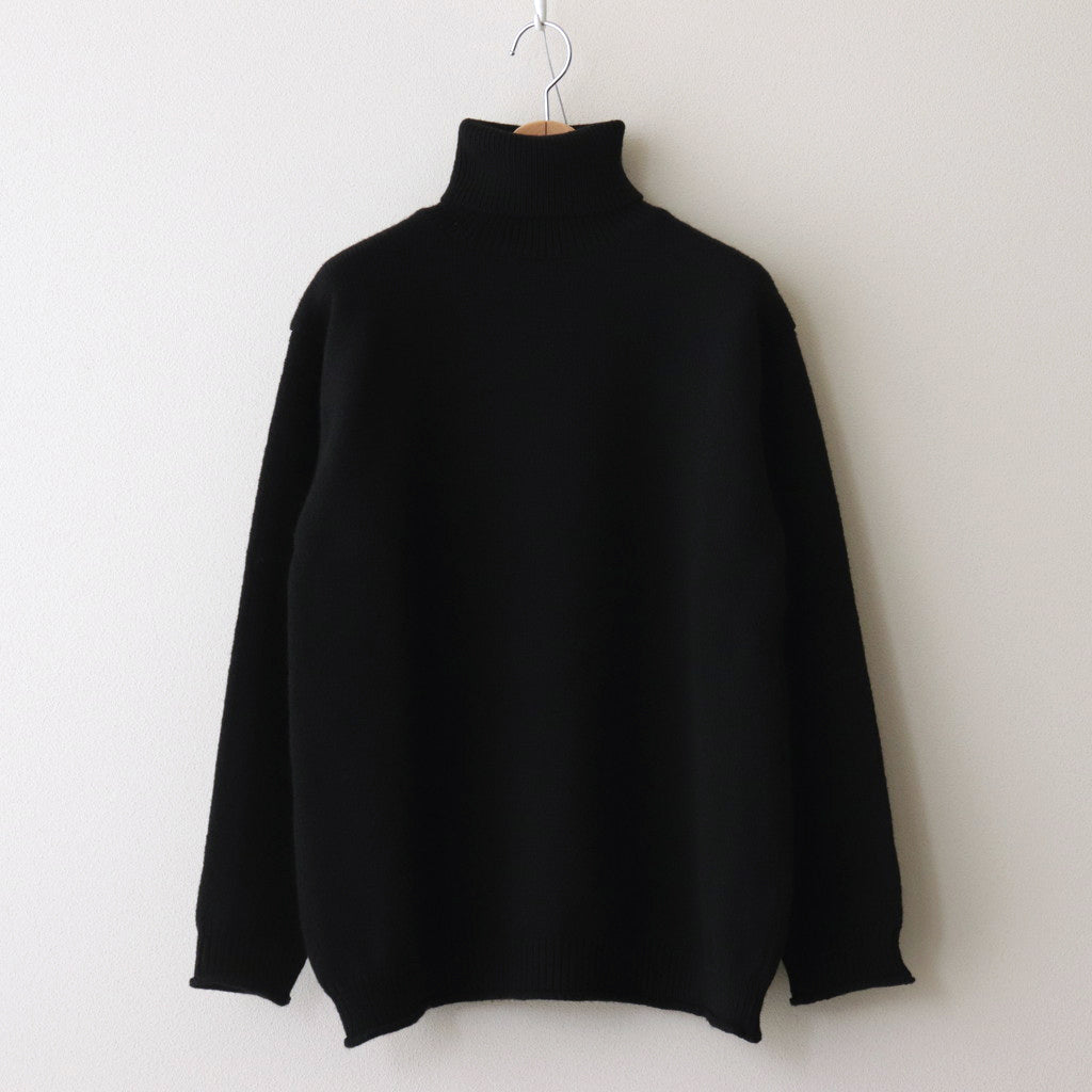 Collin Wool Knit Turtle #BK [A232232TK653]