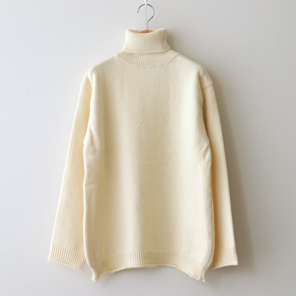 Collin Wool Knit Turtle #NAT [A232232TK653]