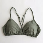 BRA & HIGH WAIST PANTS #NO.24 GREY GREEN