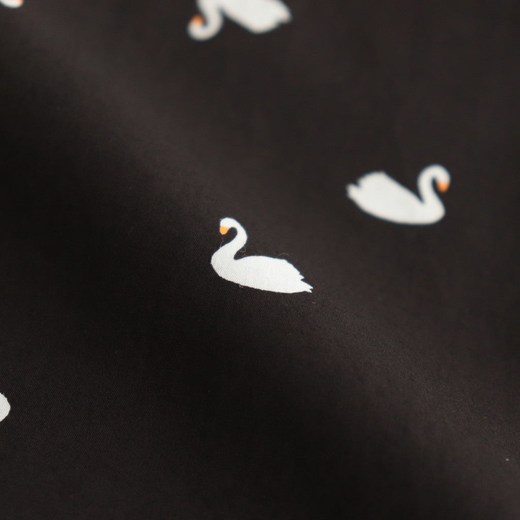 C.T DRAWSTRING BAG (S) #swan [no.6929]