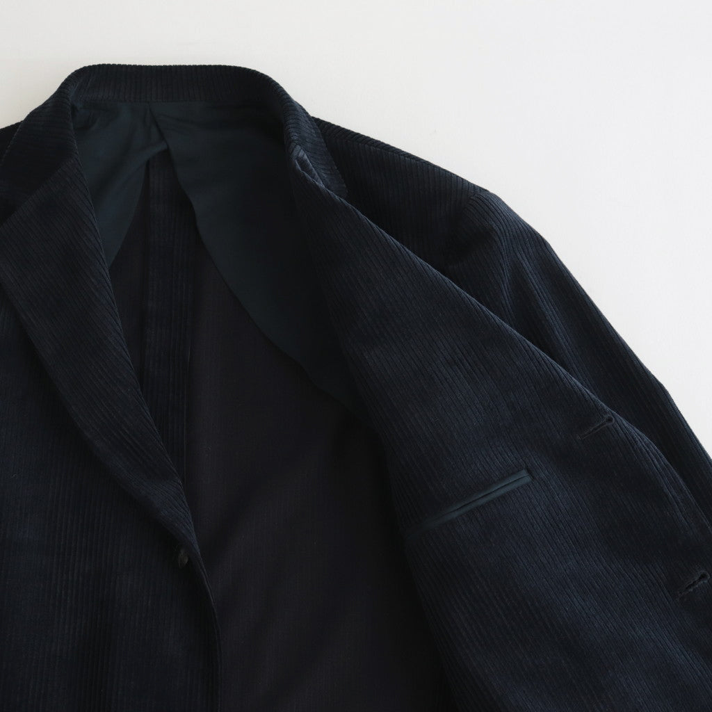 Supima Cotton Wide Ribbed Corduroy Jacket (J.PRESS) #Navy [JKLM-132]