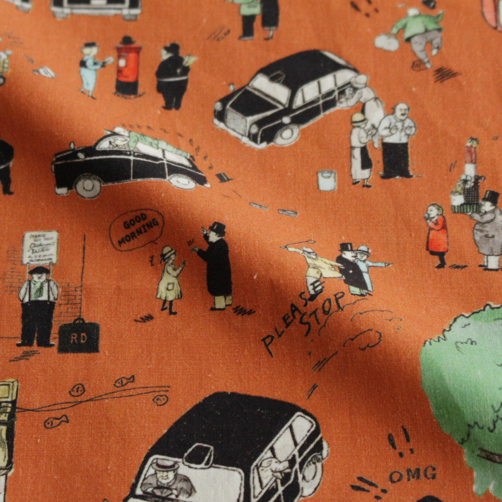 WHERE IS MY DOG? ​​PANEL BAG #ORANGE [no.6487]