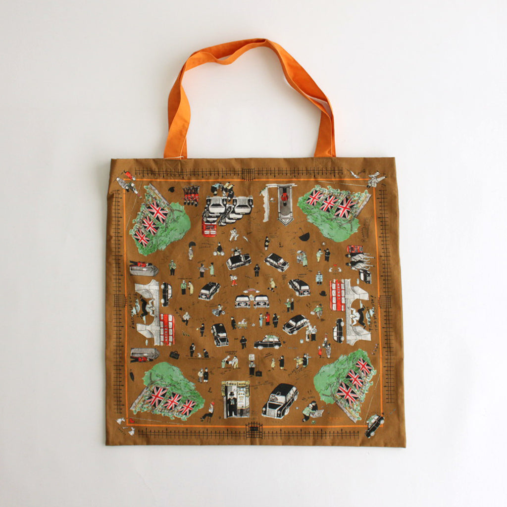 WHERE IS MY DOG? PANEL BAG #LIGHT BROWN [no.6487]