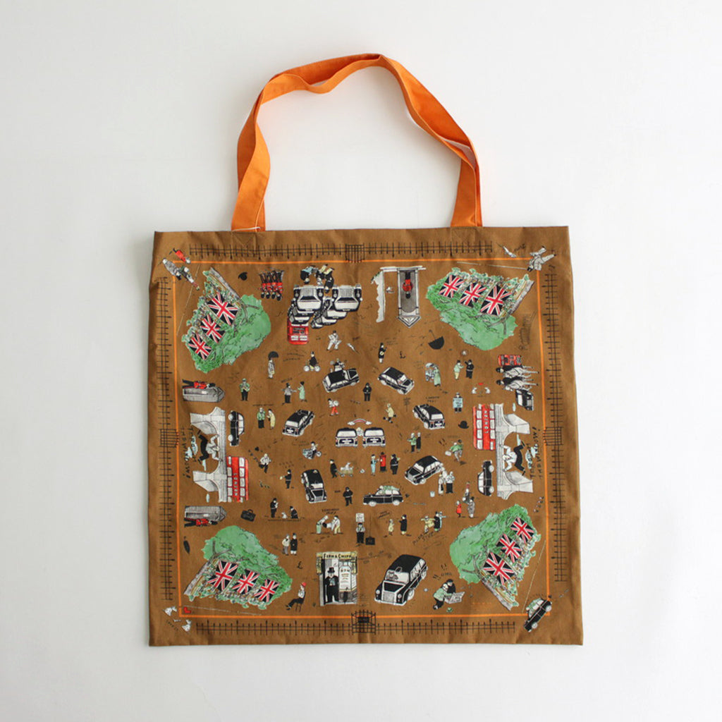 WHERE IS MY DOG? PANEL BAG #LIGHT BROWN [no.6487]