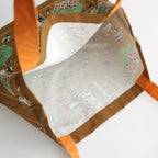 WHERE IS MY DOG? ​​PANEL BAG #LIGHT BROWN [no.6487]