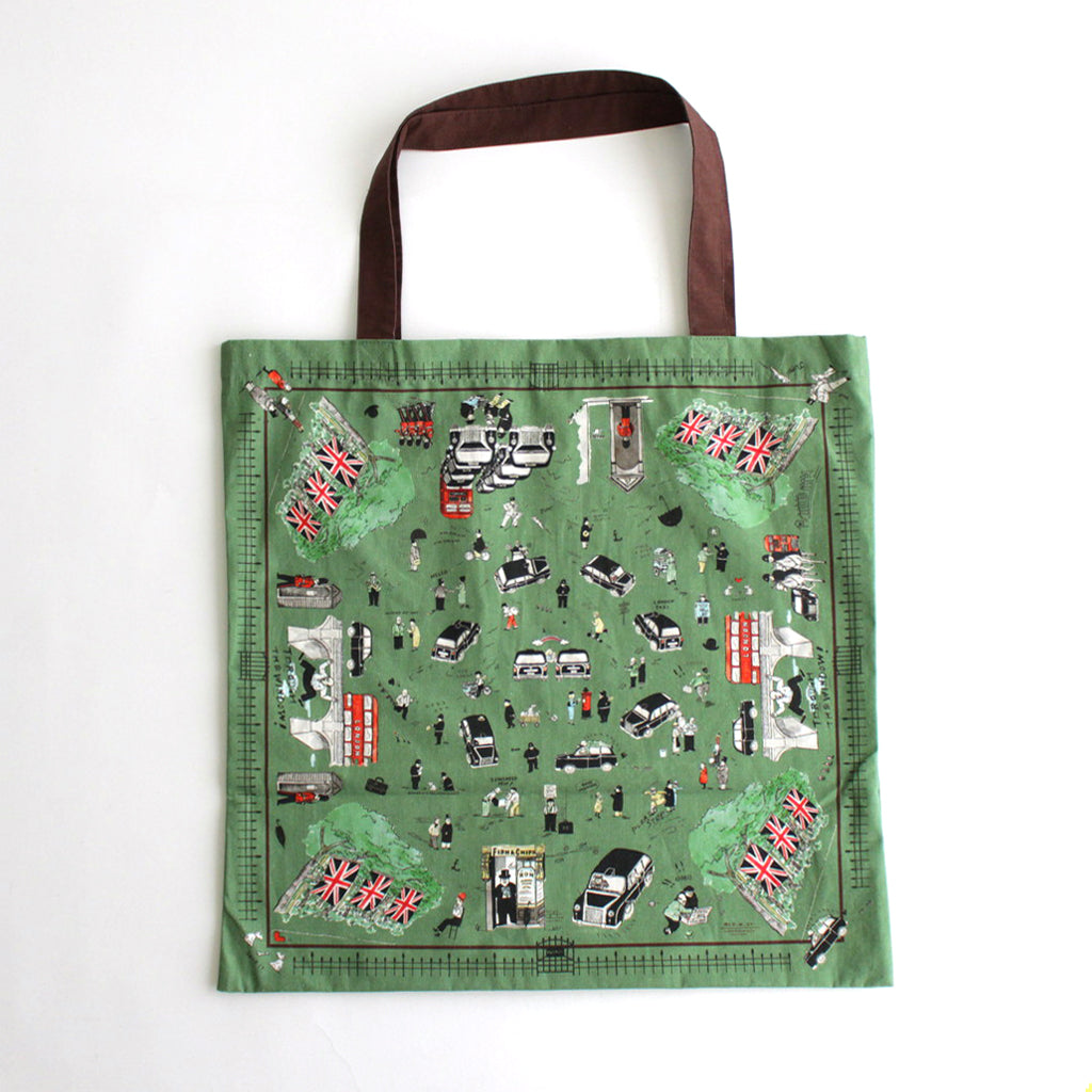 WHERE IS MY DOG? PANEL BAG #GREEN [no.6487]