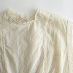LEAVERS TABLIER #ivory [27-0044s]