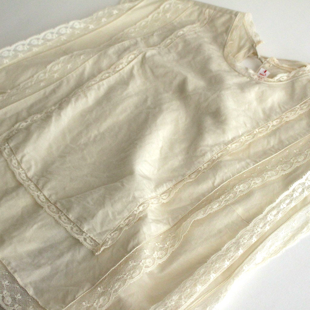 LEAVERS TABLIER #ivory [27-0044s]