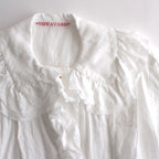 VENT BLOUSE #white [27-0030s]