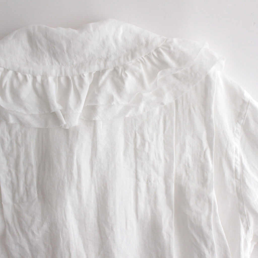 VENT BLOUSE #white [27-0030s]