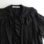 VENT BLOUSE #black [27-0030s]