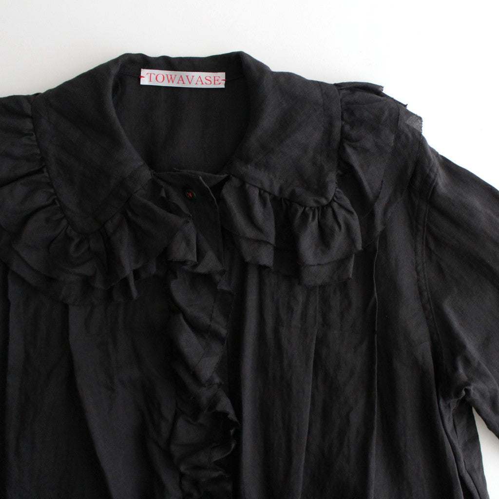 VENT BLOUSE #black [27-0030s]