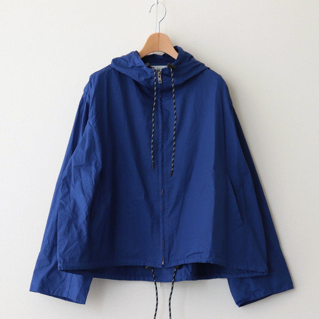 GARMENT DYE ZIP HOODIE #blue [no.6271]